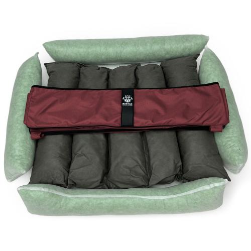 Лежак ліжко для собак всіх порід EGO Bosyak Waterproof L 90х75 Бордовий (спальне місце для великих собак) Лежак ліжко для собак всіх порід EGO Bosyak Waterproof L 90х75 Бордовий (спальне місце для великих собак)
