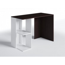 Стіл письмовий Меблева Площа СП-5 122х57х75 см Венге + Білий