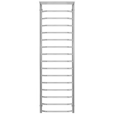 Рушникосушарка водяна Трапеція з полицею П16 500х1700 Deffi Хром (C.TP.170.50.16.C.B)