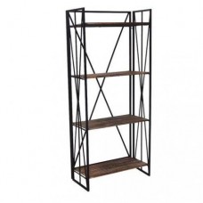 Стелаж для зберігання в стилі Loft NS-1872 1630x750x300 мм Черный