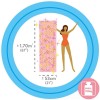 Пляжний надувний матрац із підголівником Intex 58720 «Рожевий Блиск», 183 х 69 см (hub_toqtrq) в інтернет супермаркеті PbayMarket!