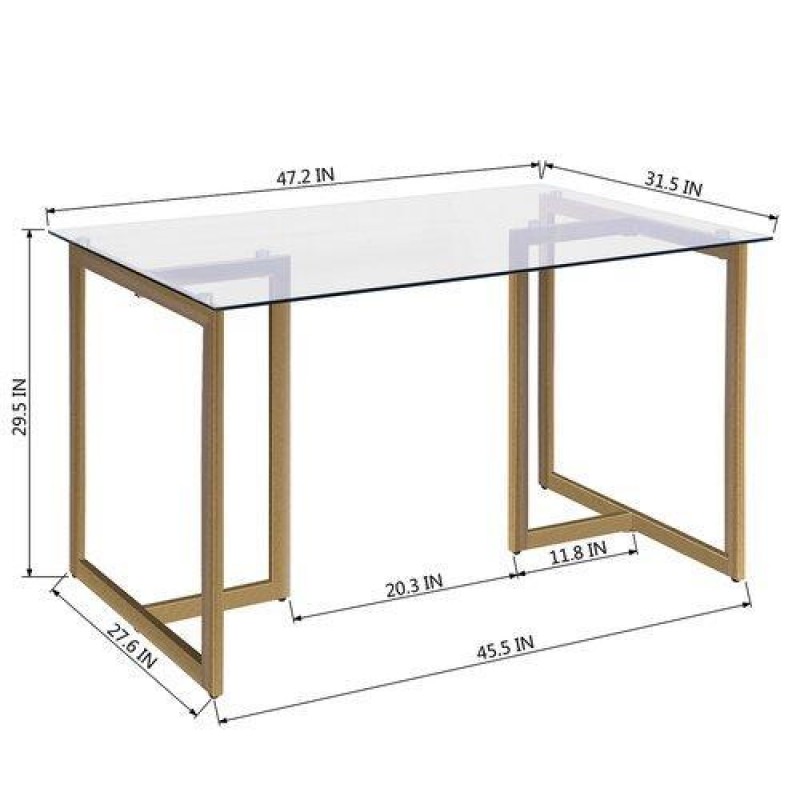 Обідній стіл у стилі Loft NS-1231 780x1200x650 мм Черный