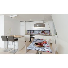 Наклейка вінілова на стіл Zatarga «Крижана Вишня» 600х1200 мм Z180383st