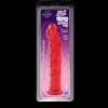 Фалоімітатор Doc Johnson Jelly Jewels Dong & Suction Cup Red, діаметр 3,6 см, антибактеріальний ПВХ в інтернет супермаркеті PbayMarket!