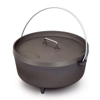 Казанок GSI Outdoors Hard Anodized 12 Dutch Oven 5,9 л Чорний (1099-50412)
