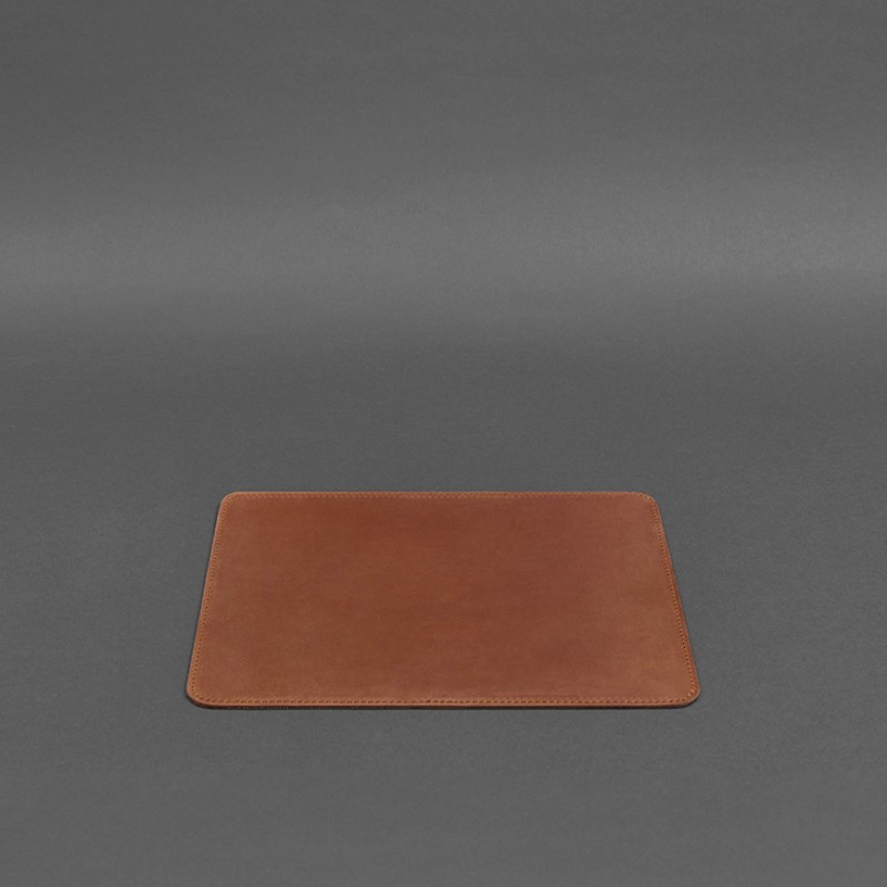 Килимок для мишки з натуральної шкіри 1.0 світло-коричневий Crazy Horse BlankNote