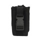 Утилітарний тактичний підсумок чохол для рації VS Thermal Eco Bag MOLLE чорний