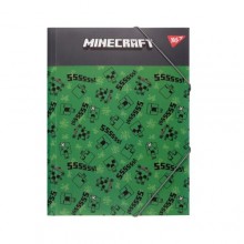 Папка YES A4 на резинці Minecraft. Creepers (492214)