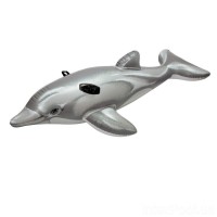 Дитячий надувний плотик для катання Intex 58535 «Дельфін»