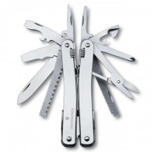 Ніж Victorinox Swiss Tool Spirit X Plus Ratchet Leather Silver (1049-Vx30236.L)