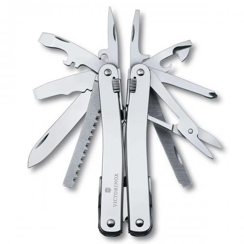 Ніж Victorinox Swiss Tool Spirit X Plus Ratchet Leather Silver (1049-Vx30236.L) Ніж Victorinox Swiss Tool Spirit X Plus Ratchet Leather Silver (1049-Vx30236.L)