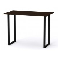 Стіл письмовий Компанит Лофт 1 100х60х72,8 см Венге темний Стіл письмовий Компанит Лофт 1 100х60х72,8 см Венге темний