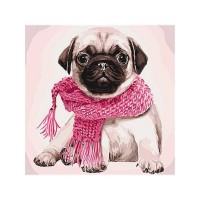 Картина за номерами Ідейка Рожевий настрій 40х40 см (KHO4107) Картина за номерами Ідейка Рожевий настрій 40х40 см (KHO4107)