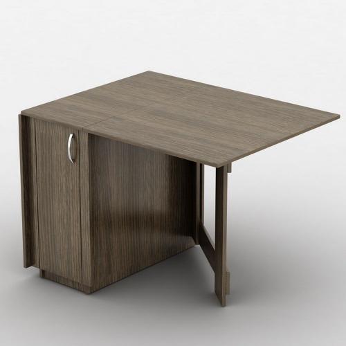 Стіл-книжка Тиса Мебель Едельвейс Венге 750x800x1700 мм