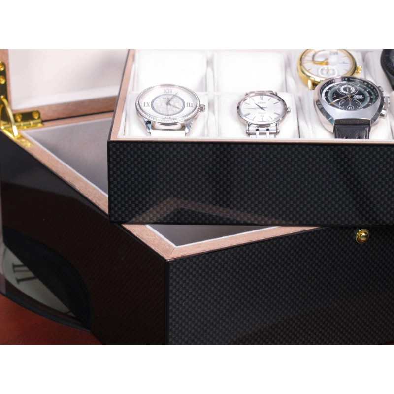 Шкатулка для зберігання годинників Salvadore WB/5598/8.CBN Сірий