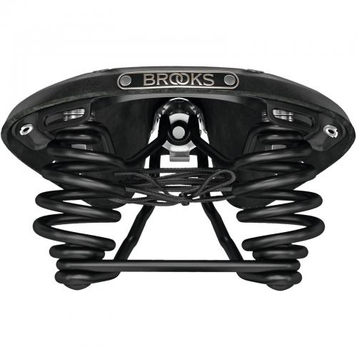 Сідло велосипедне Brooks Flyer Carved 275х175 мм Чорний (1007-008706) Сідло велосипедне Brooks Flyer Carved 275х175 мм Чорний (1007-008706)