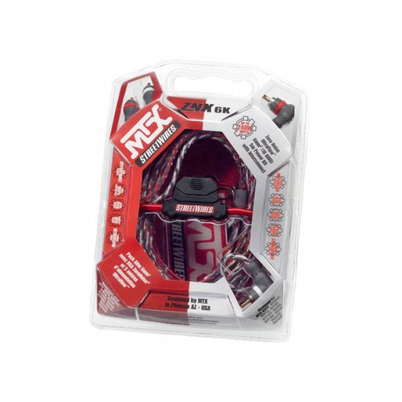 Комплект для 2-го підсилювача MTX StreetWires ZNX6K