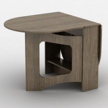 Стіл-книжка Тиса Мебель Орфей Венге 750x800x1600 мм