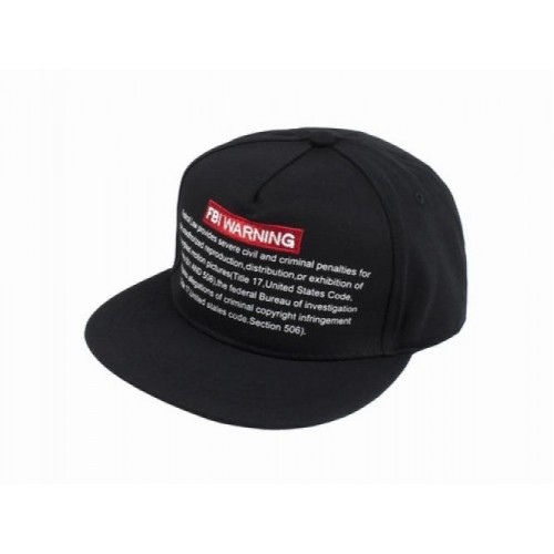 Бейсболка peaked cap FBI WARNING YM One sizе Чорний (23265) в інтернет супермаркеті PbayMarket!