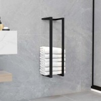 Рушникотримач для ванної I loft you 20х20х80 см Чорний (2122284838) Рушникотримач для ванної I loft you 20х20х80 см Чорний (2122284838)