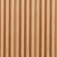 Декоративна стінова рейка Sticker Wall 160*23*3000мм (D) SW-00001526 Світло-коричнева