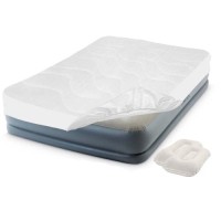 Надувне ліжко Intex 64118-3, 152 х 203 х 30 см, наматрацник, подушки. Двоспальне