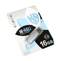Флеш-накопичувач USB3.0 16GB Hi-Rali Corsair Series Silver (HI-16GB3CORSL)