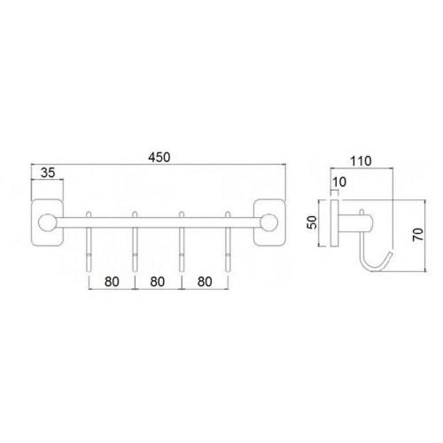 Гачок Qtap Liberty ANT 1154-4 QTLIBANT11544 в інтернет супермаркеті PbayMarket!