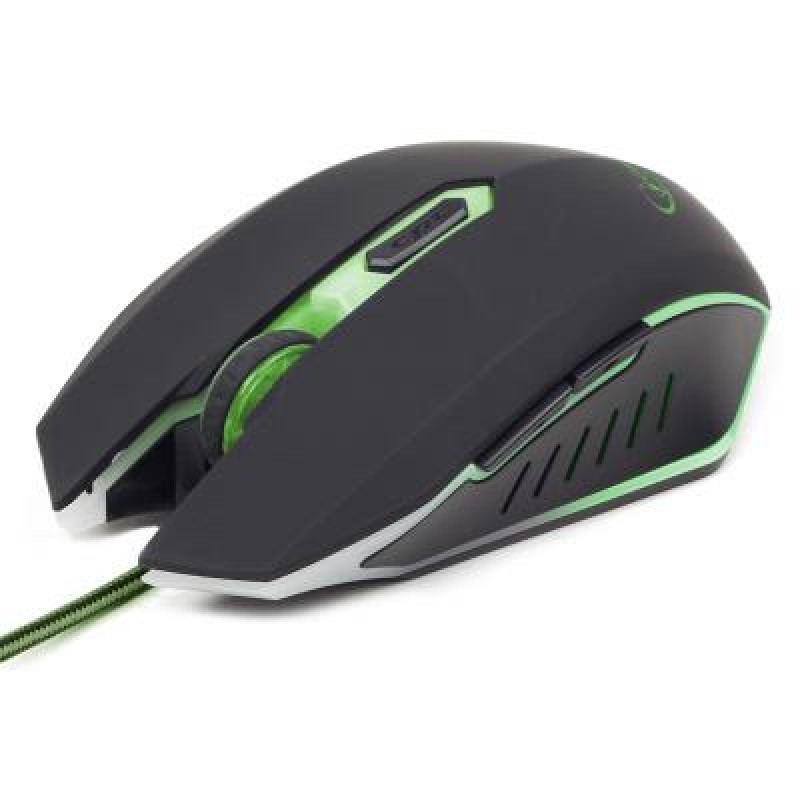 Миша Gembird MUSG-001-G USB Green