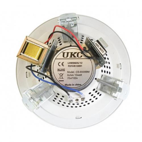 Стельова колонка UKC CS-6500BM 10W White (3_00461)