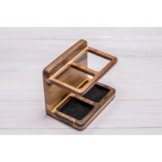 Жіночий Органайзер для зберігання косметики прикрас пензликів ecoWalnut