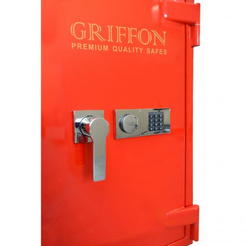 Сейф злостійкий Griffon CLE III.95.E COMBI GLOSS RED Сейф злостійкий Griffon CLE III.95.E COMBI GLOSS RED