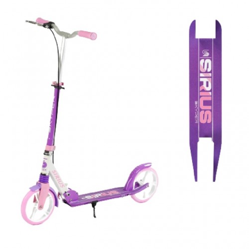 Самокат двоколісний Skyper Sirius колеса PU 200 мм Violet (134355) Самокат двоколісний Skyper Sirius колеса PU 200 мм Violet (134355)
