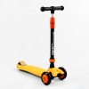 Самокат-велобіг триколісний Best Scooter колеса PU зі світлом 3 в 1 70 кг Orange (105657)