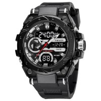 Тактичний наручний годинник Smael 8029 Black (16685-hbr) Тактичний наручний годинник Smael 8029 Black (16685-hbr)