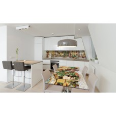 Наклейка вінілова на стіл Zatarga «Самоклеючий Вінтажний Прованс» 650х1200 мм Z180599/1st