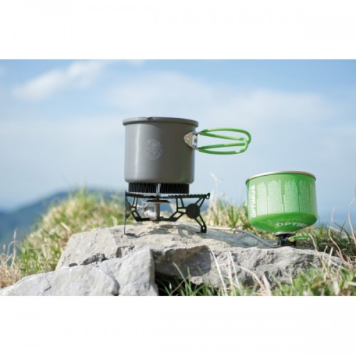 Казанок Optimus Terra Weekend HE Cookset 0.95 л Сірий (1017-8020707) Казанок Optimus Terra Weekend HE Cookset 0.95 л Сірий (1017-8020707)