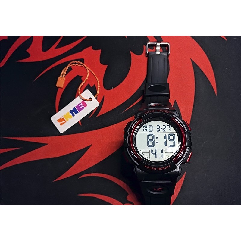 Чоловічий спортивний наручний годинник Skmei 1258 Червоний