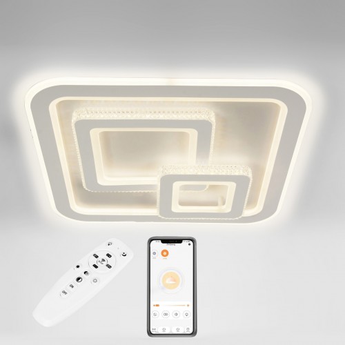 Стельова LED люстра Sunlight 6200/500 Білий
