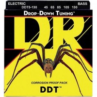 Струни для бас-гітари DR DDT5-130 Drop-Down Tuning Medium Bass 5-Strings 45/130 Струни для бас-гітари DR DDT5-130 Drop-Down Tuning Medium Bass 5-Strings 45/130