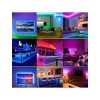Світлодіодна стрічка на силіконі з пультом керування LED Strip Light SMD 5050 RGB 30 LED/m USB 2 м
