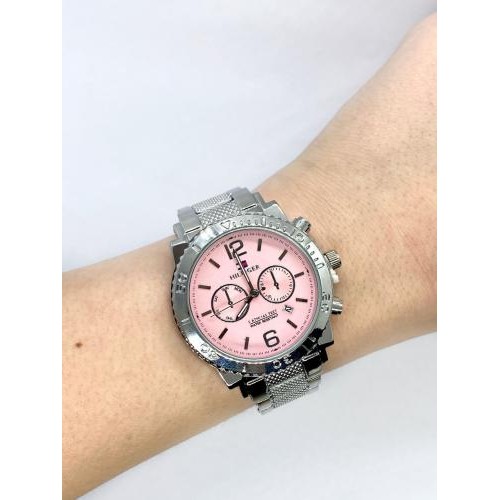 Наручний годинник жіночий Clockhouse Hilfiger Сріблястий (IBW901SP) Наручний годинник жіночий Clockhouse Hilfiger Сріблястий (IBW901SP)