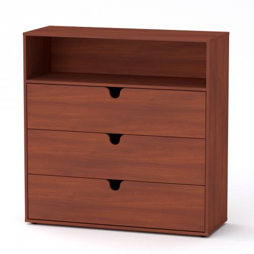 Комод МГ-7 тумба-3 Компаніт Яблуня (106,4х40х109,4 см) Комод МГ-7 тумба-3 Компаніт Яблуня (106,4х40х109,4 см)