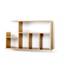Полиця навісна Тиса Мебель П-25 Бук 610x220x1000 мм