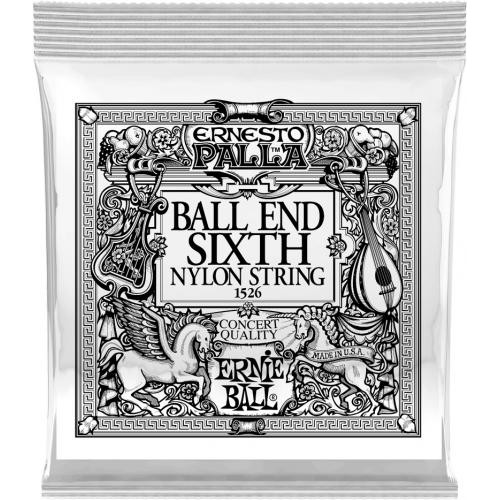 Струна Ernie Ball 1526 Gold 6th Ernesto Palla Nylon Ball End Classical Guitar String .042 Струна Ernie Ball 1526 Gold 6th Ernesto Palla Nylon Ball End Classical Guitar String .042