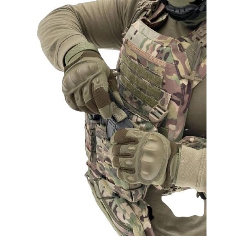 Плитоноска з підсумками без плит No Brand One Size Мультикам (2013925894)