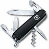 Швейцарський складаний ніж Victorinox Spartan 91 мм 12 функцій Чорний (1.3603.3B1)