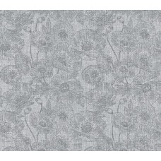 Шпалери на паперовій основі Шарм 168-02 Маки сірі (0,53х10м.)
