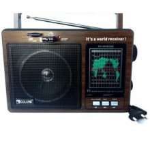 Акумуляторний радіоприймач Golon RX-9966 UAR USB MP3 Чорний