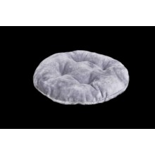 Подушка-лежак (синтепон) для котів та собак Мур-Мяу кругла 40 см Сіра Подушка-лежак (синтепон) для котів та собак Мур-Мяу кругла 40 см Сіра
